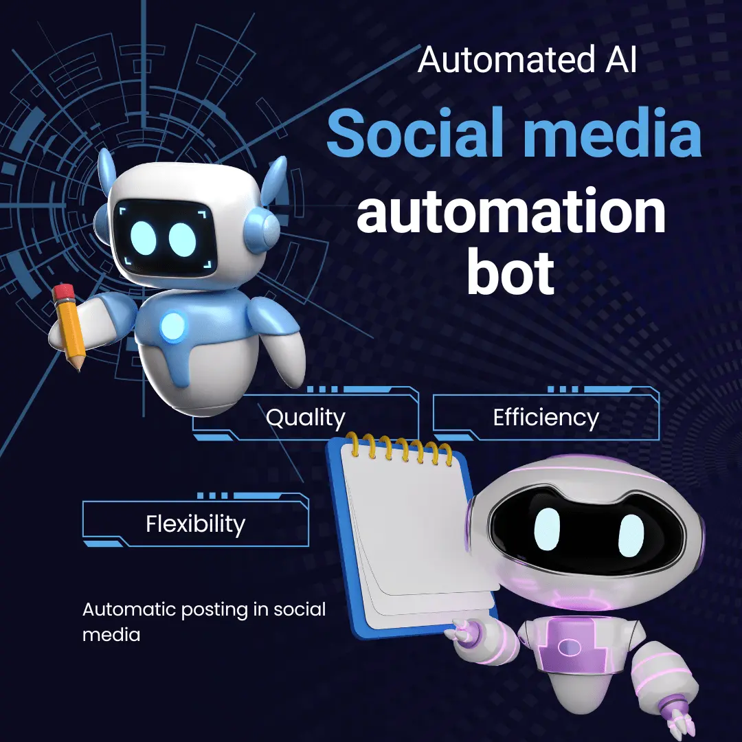 Social media automation bot Social media automation bot,